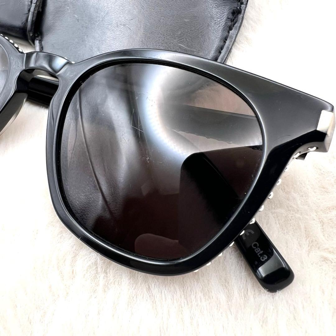 美品✨YSL SL28 037 ラインストーン サングラス
