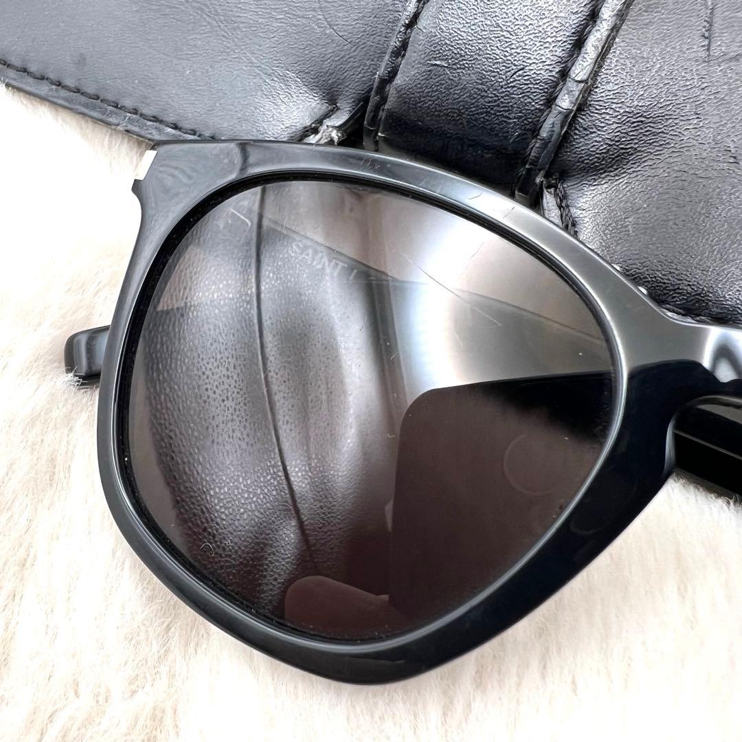 美品✨YSL SL28 037 ラインストーン サングラス