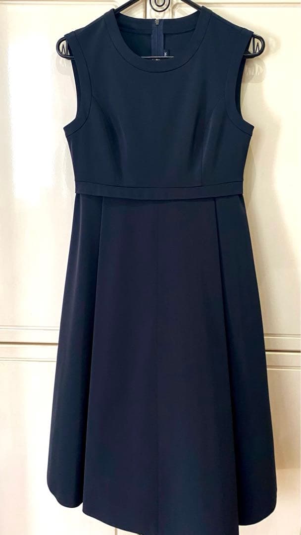 FOXEY NEW YORK ノースリーブひざ丈ワンピース 40