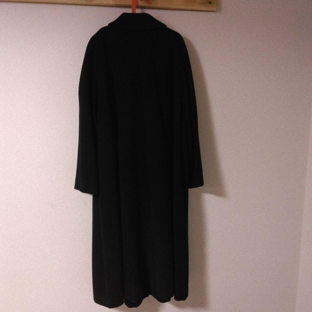 m*m様 黒ロングコート　カシミヤ100%未使用タグ付き　フォーマル・喪服対応
