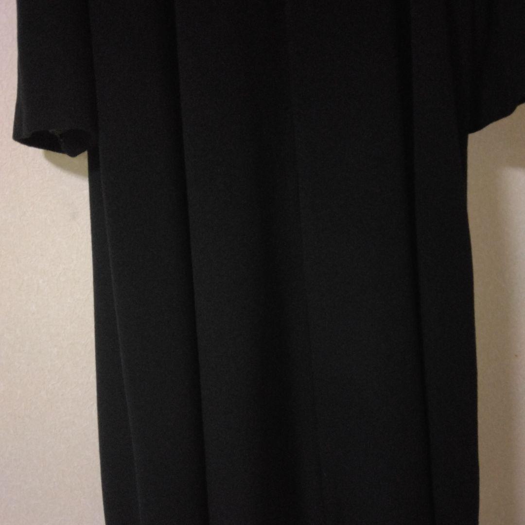 m*m様 黒ロングコート　カシミヤ100%未使用タグ付き　フォーマル・喪服対応