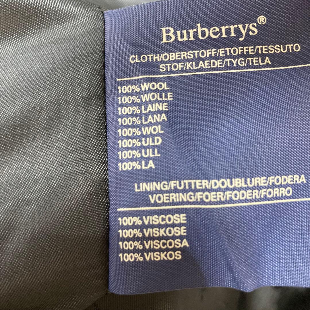 Burberrys' バーバリー 金ボタン 紺ブレ ダブルブレストジャケット