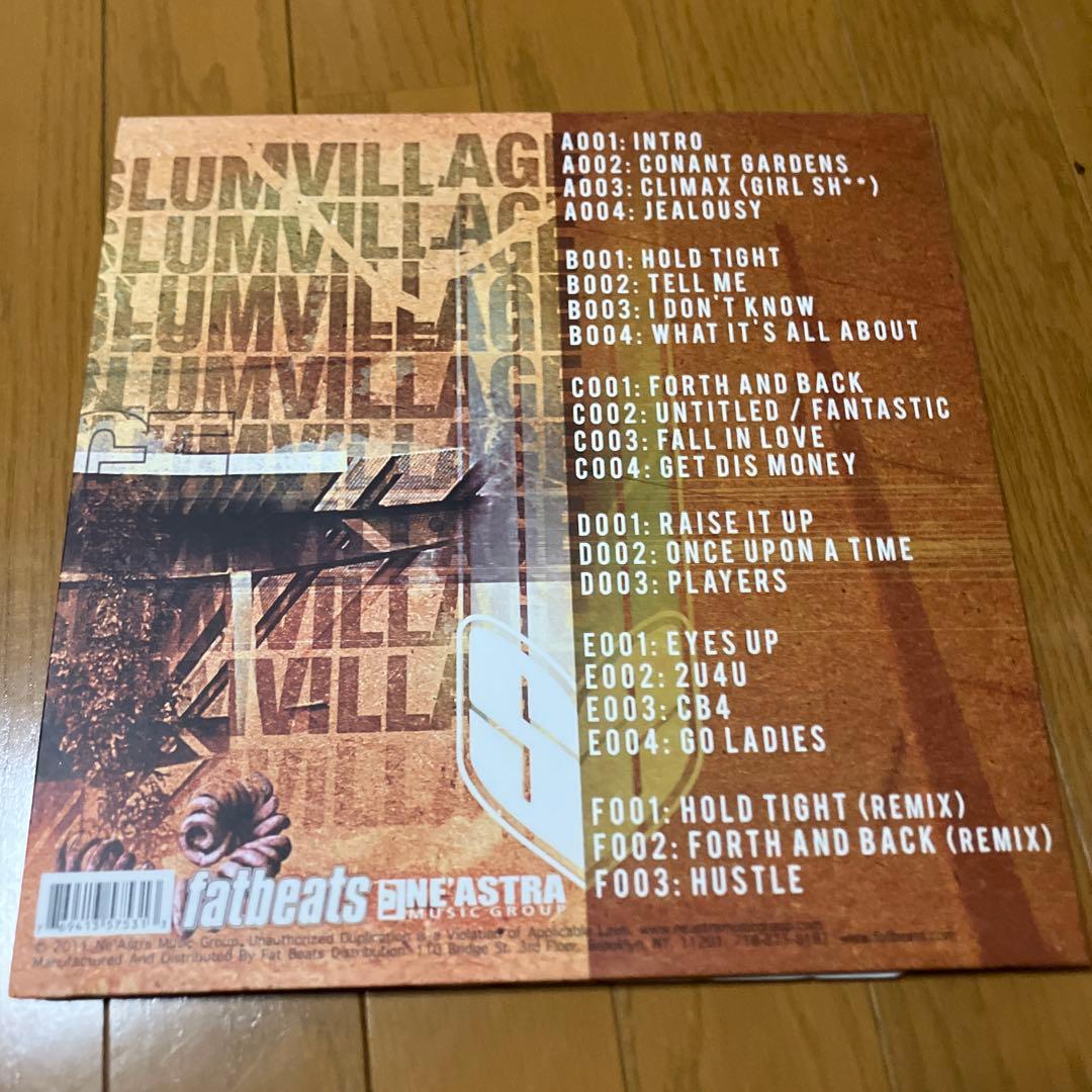 洋楽 slum village fantastic vol.2 j dilla