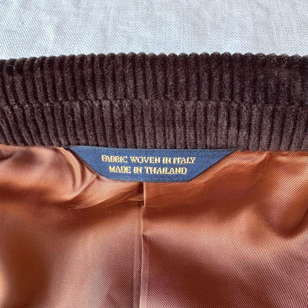 BROOKS BROTHERS 胡桃ボタン コーデュロイ テーラードジャケット