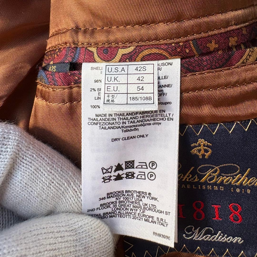 BROOKS BROTHERS 胡桃ボタン コーデュロイ テーラードジャケット