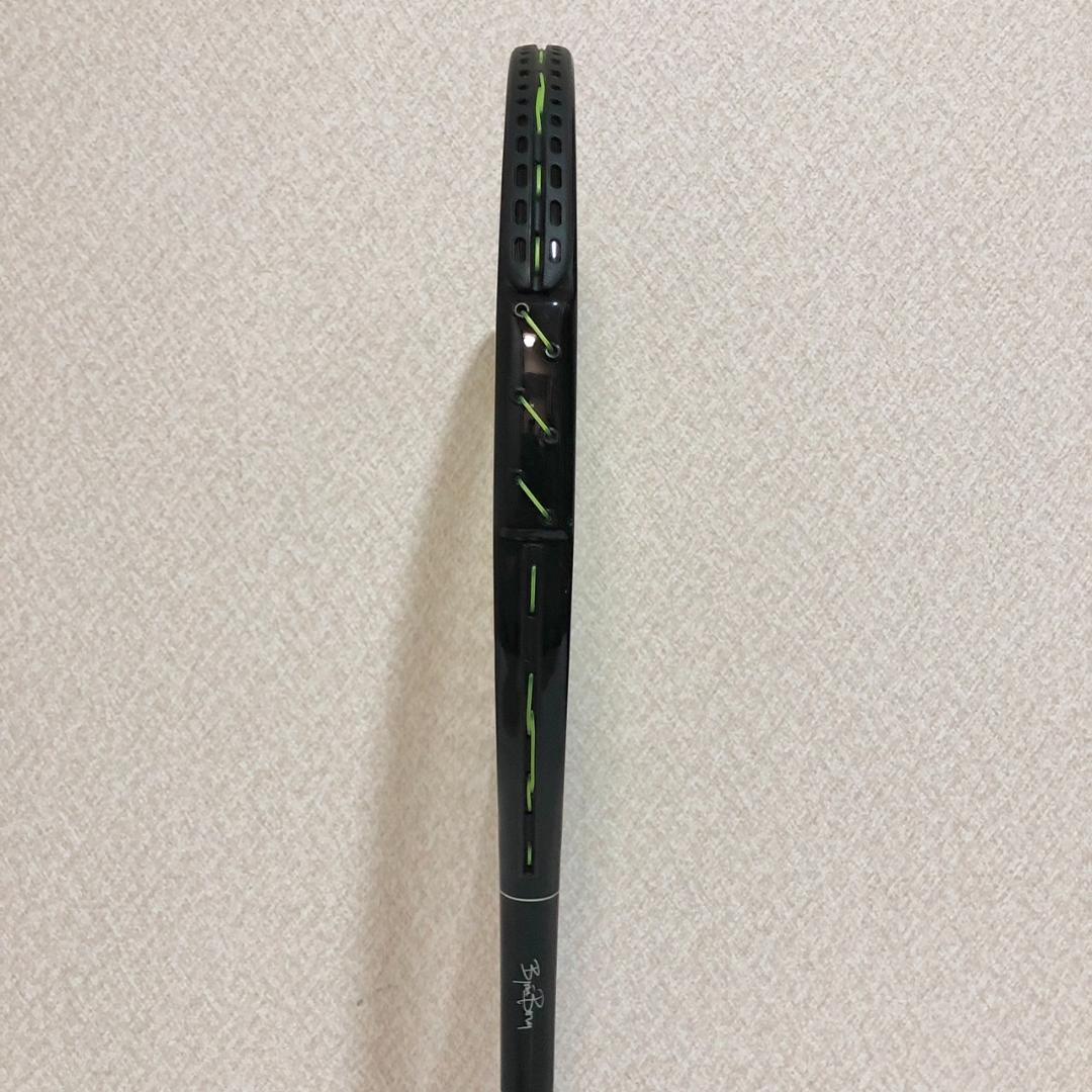 【美品】 Björn Borg サインマーク入 ブラックラケット ケース付