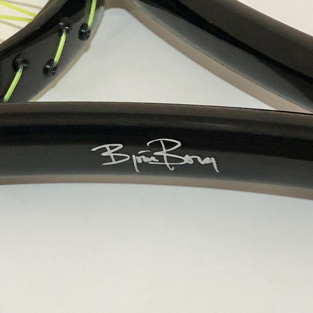【美品】 Björn Borg サインマーク入 ブラックラケット ケース付