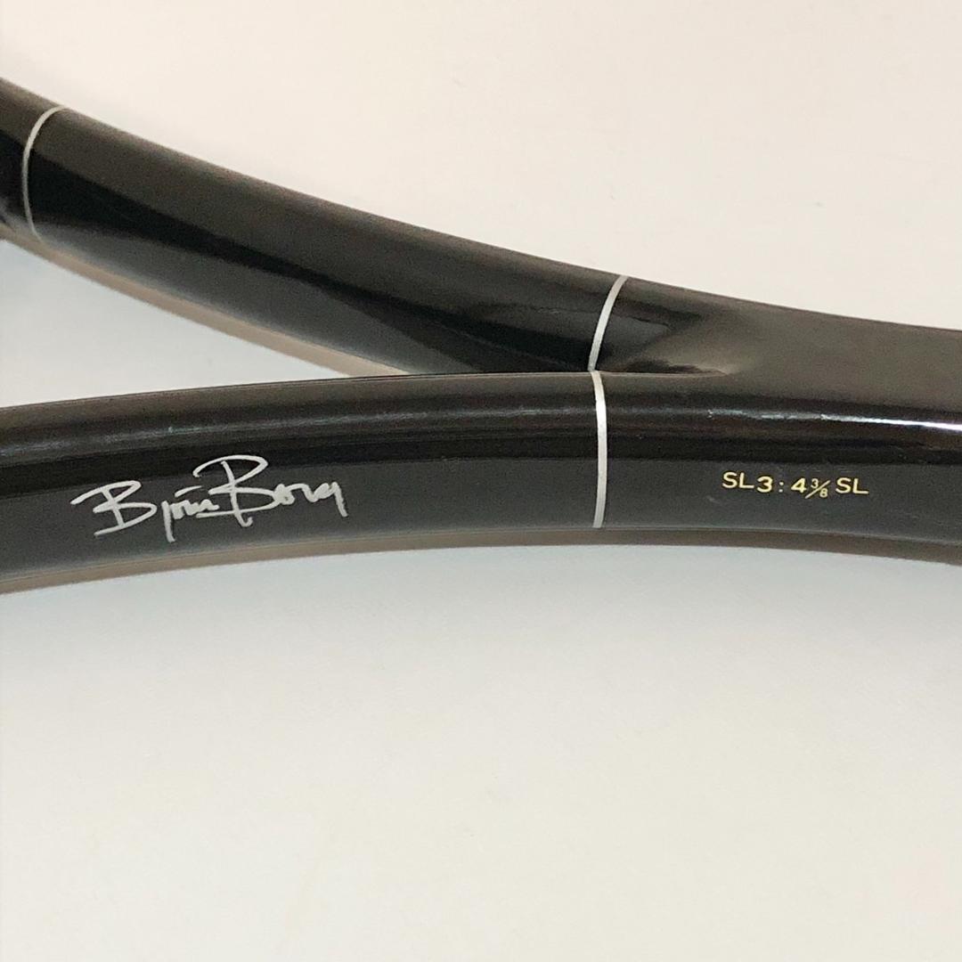 【美品】 Björn Borg サインマーク入 ブラックラケット ケース付