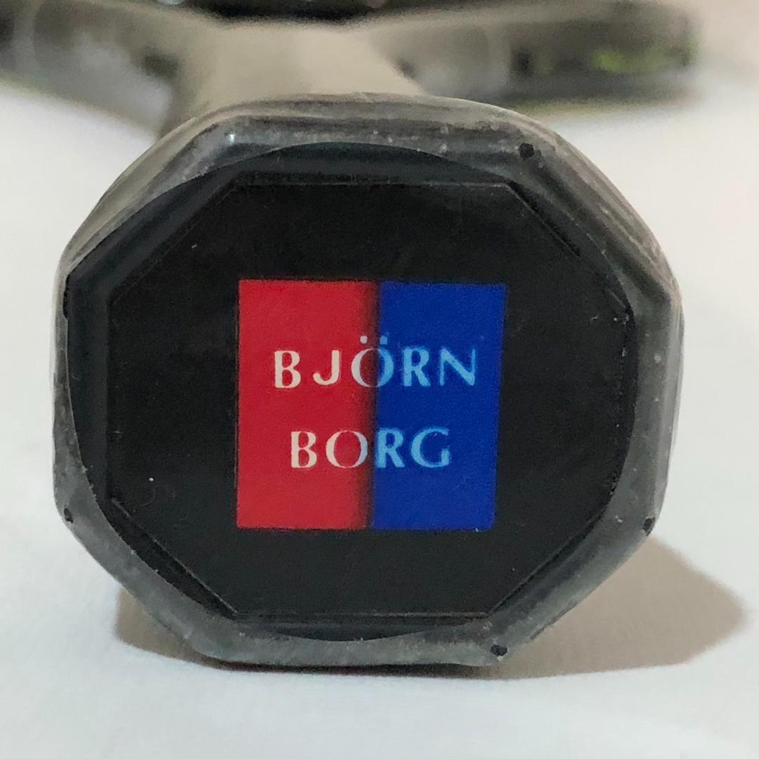 【美品】 Björn Borg サインマーク入 ブラックラケット ケース付