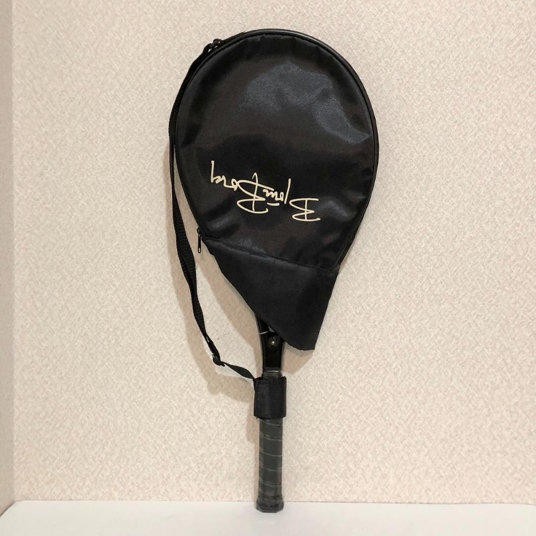 【美品】 Björn Borg サインマーク入 ブラックラケット ケース付