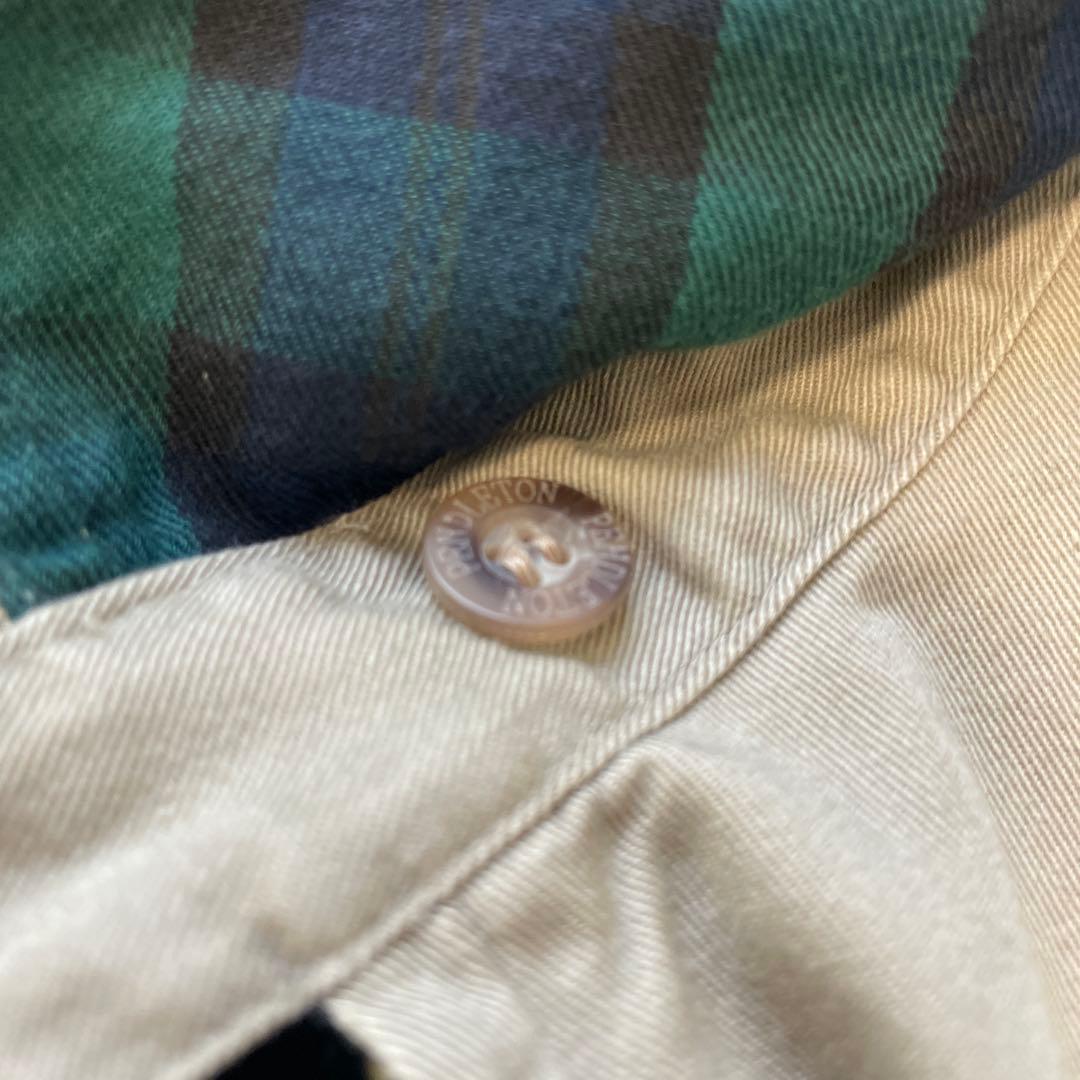 k*h様 Pendleton ベージュ　グリーンチェックジャケット L スウィン