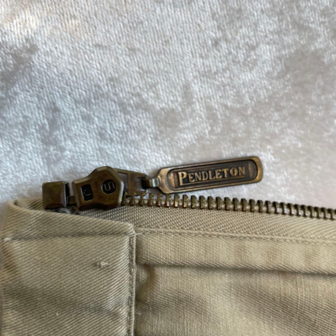 k*h様 Pendleton ベージュ　グリーンチェックジャケット L スウィン