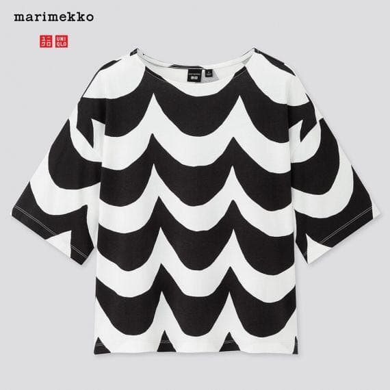 今季UNIQLO x marimekko レディースTシャツMサイズ