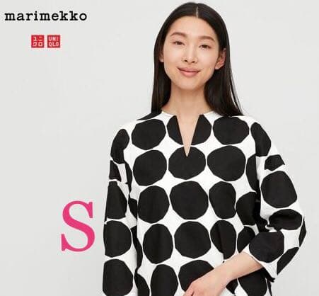 今季UNIQLO x marimekko レディースTシャツMサイズ