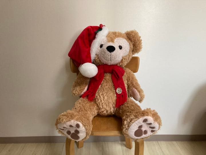 ダッフィー　クリスマスver 特大ぬいぐるみ