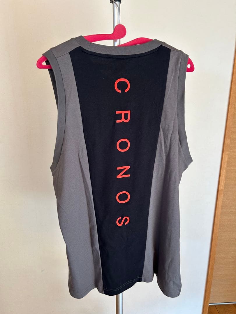 【美品】CRONOS ノースリーブタンクトップ グレー