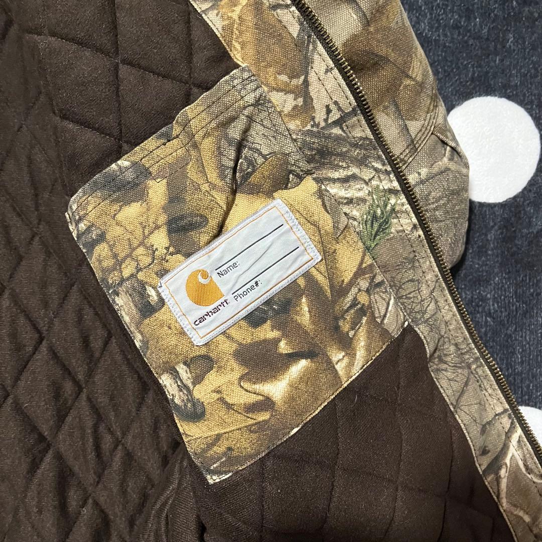 Carhartt アクティブジャケット リアルツリー XL
