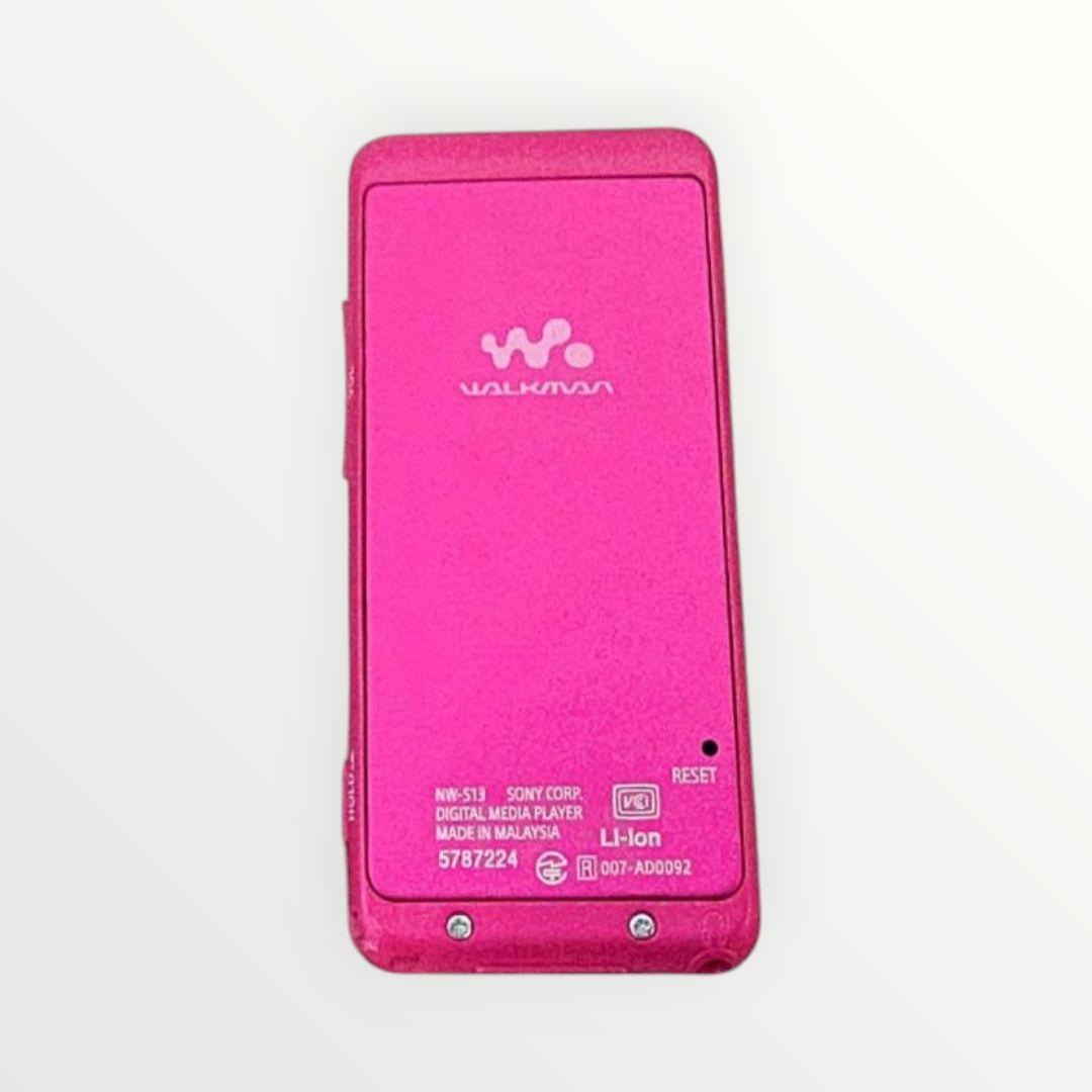 SONY ソニー WALKMAN NW-S13 ビビッドピンク スピーカー付き