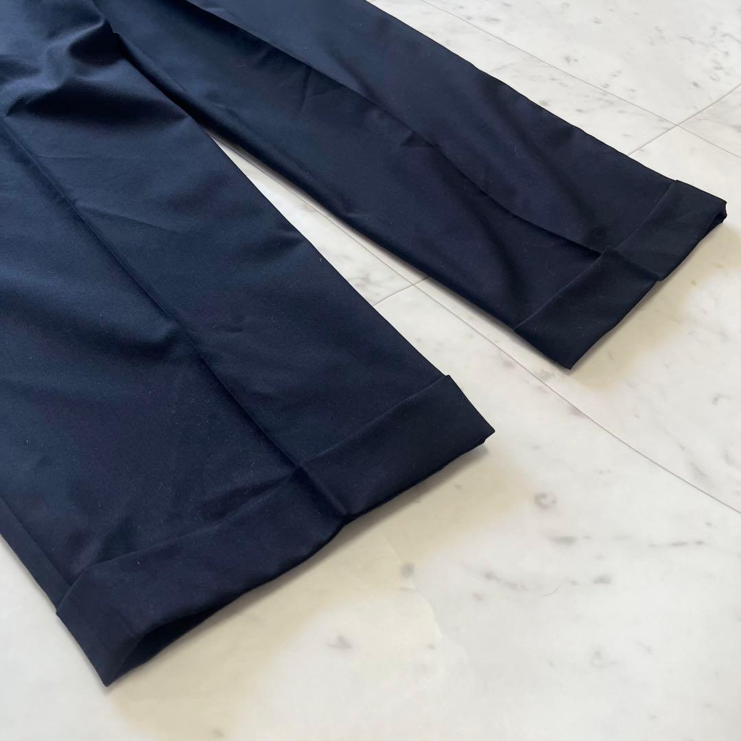 極美品 aquascutum アクアスキュータム　スーツ セットアップ 黒 L