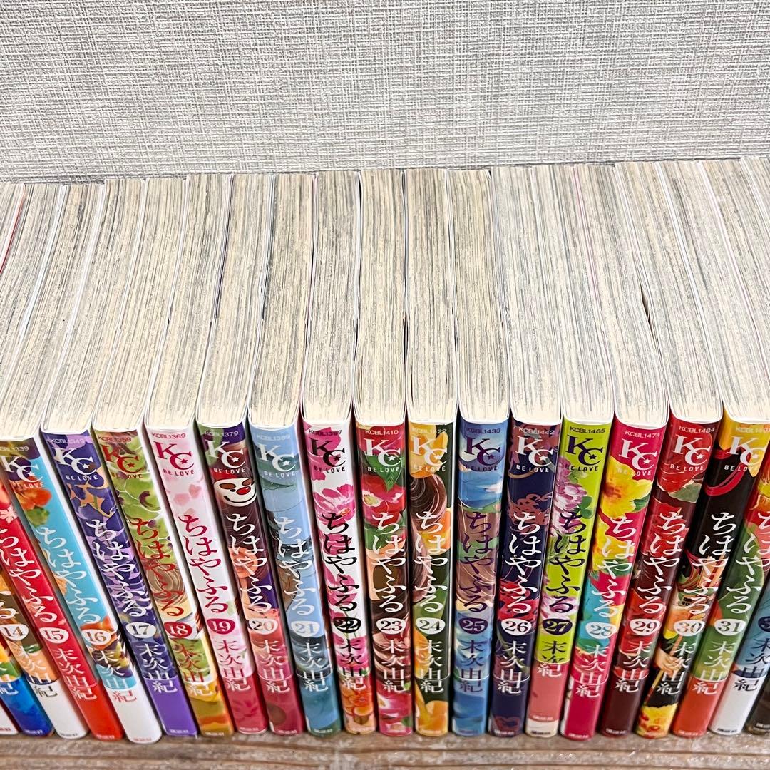【初版】ちはやふる 1巻～40巻 （37巻抜け）