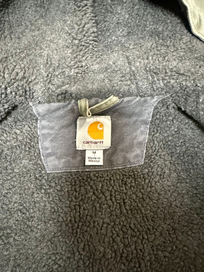 Carhartt ボア ライナー コットン ダック パーカー ベスト