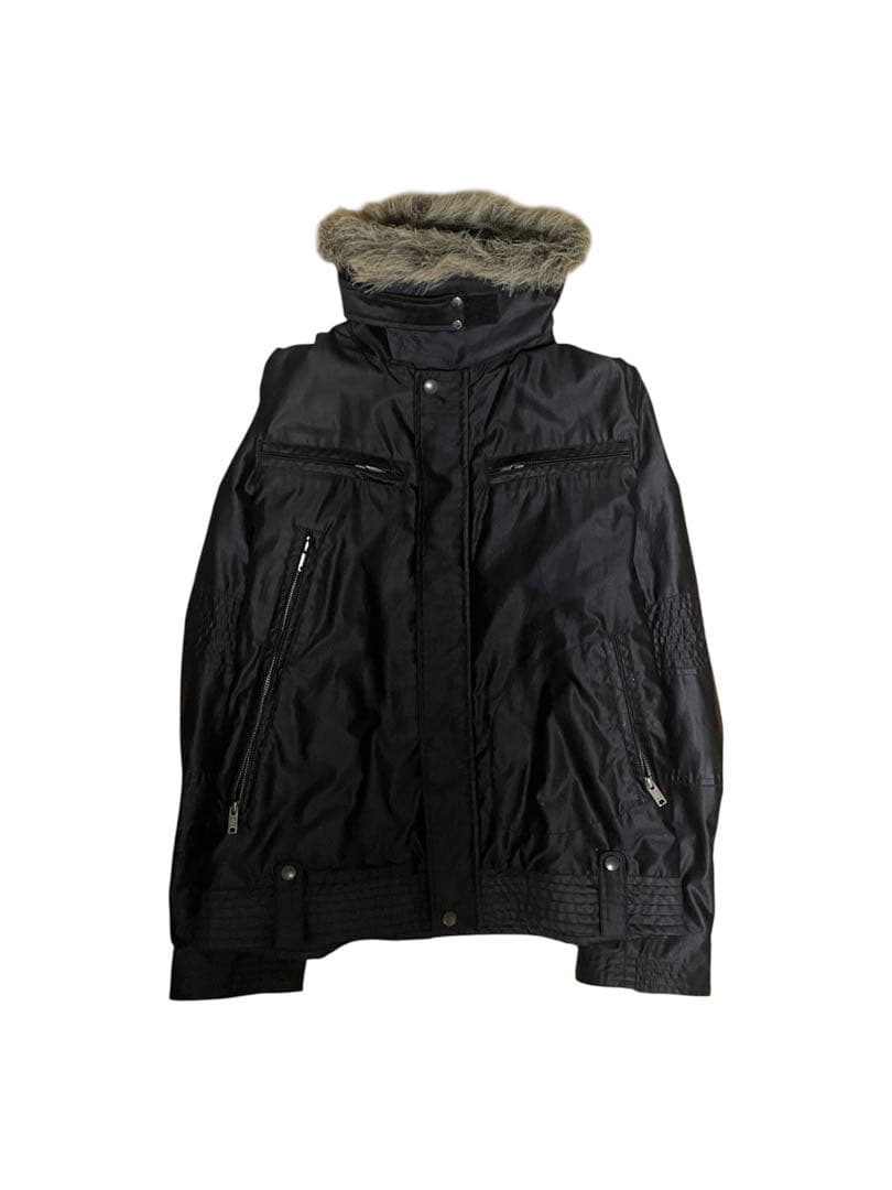 ジャケット・アウター 00s DKNY high neck coating jacket y2k