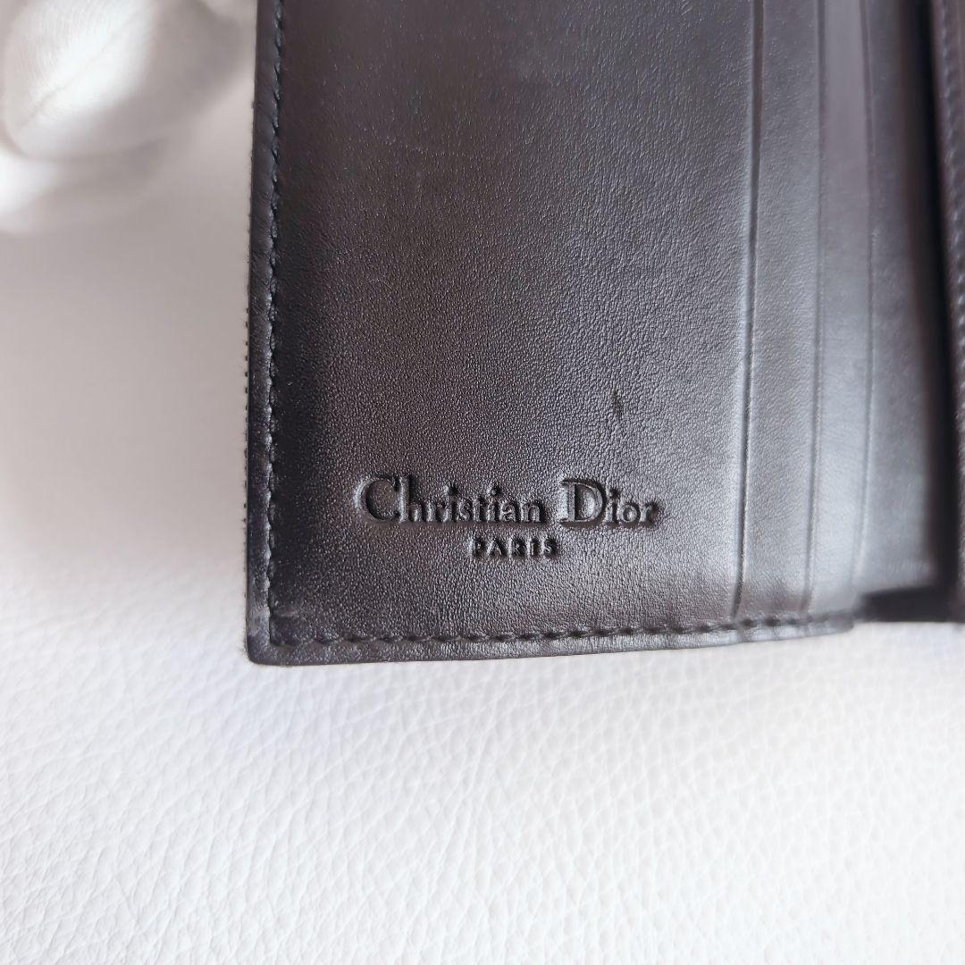 Dior ディオール　トロッター　サドル　金具　ウォレット 三つ折り　財布