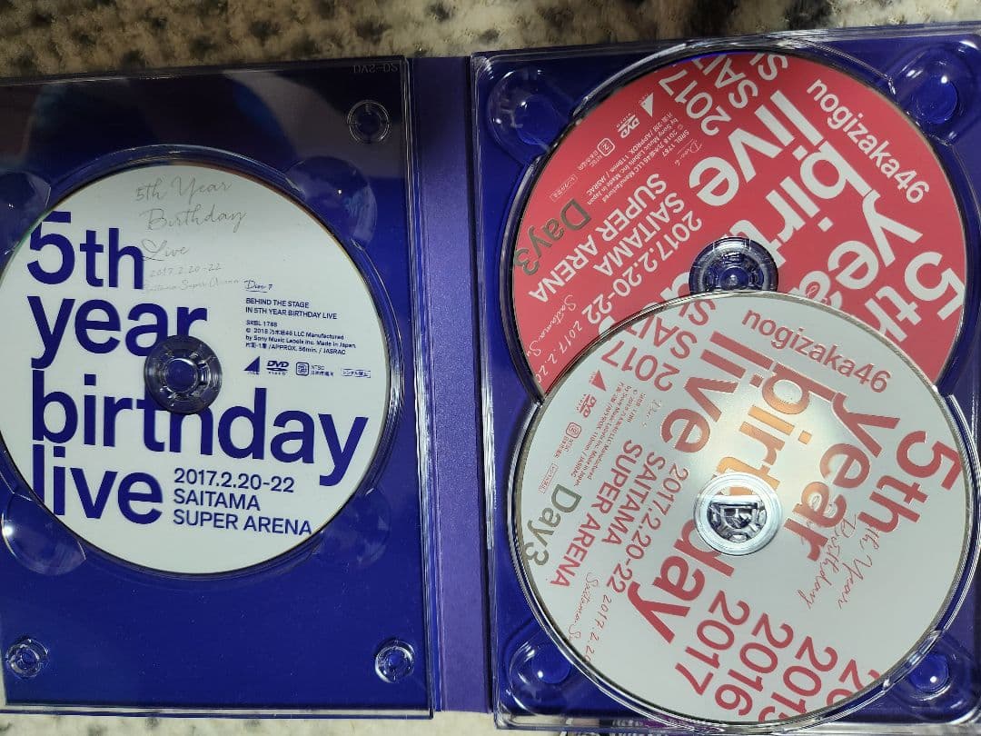 乃木坂46 5thyearbirthdaylive 完全生産限定版(DVD)
