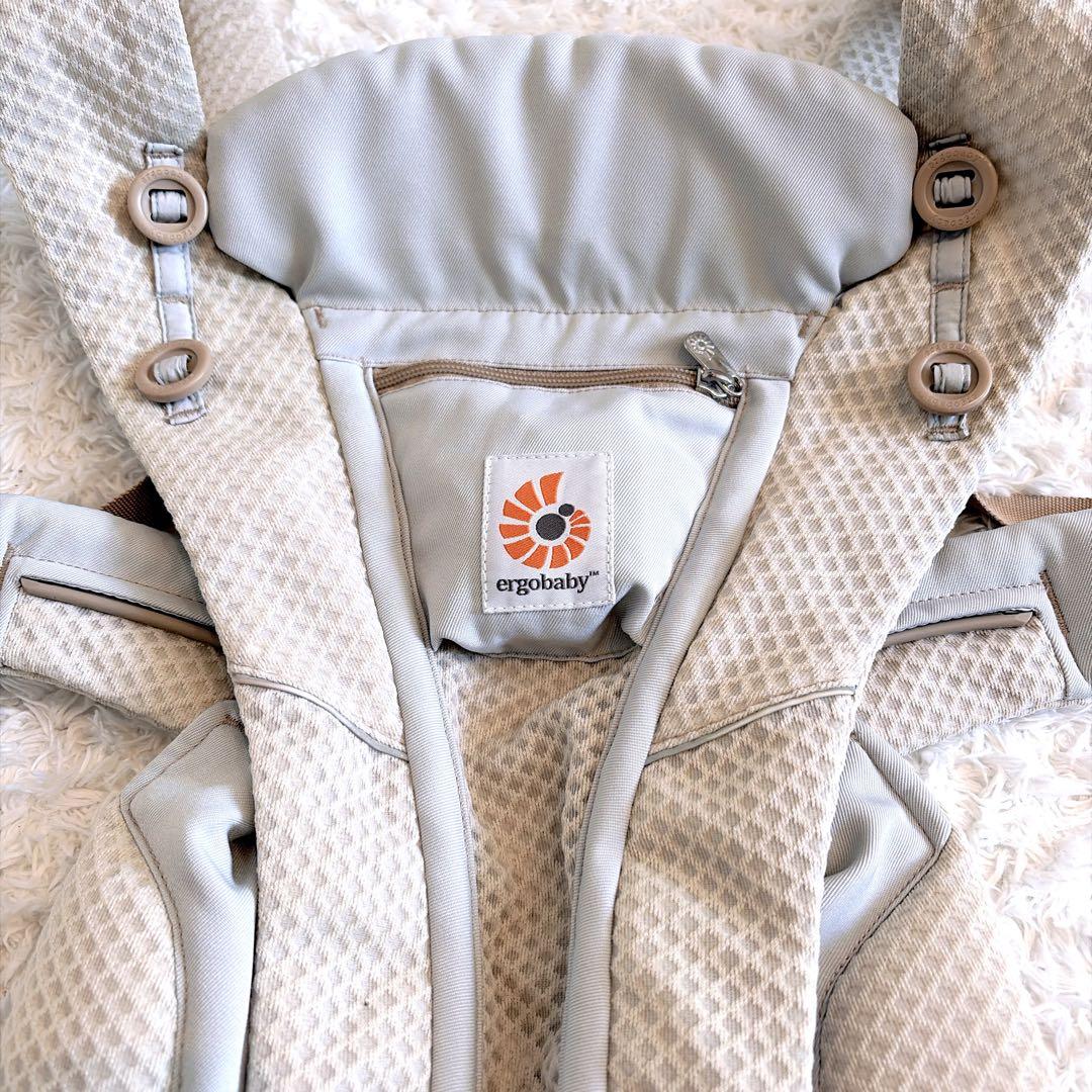 OMNI Breeze 美品✨サンドベージュ　エルゴベビー　抱っこ紐　新生児