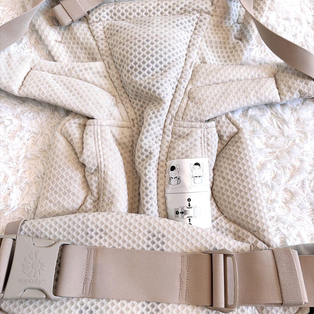 OMNI Breeze 美品✨サンドベージュ　エルゴベビー　抱っこ紐　新生児