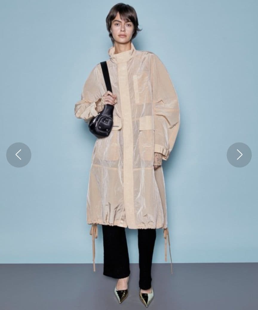 【MAISON SPECIAL】Sheer Mod Coat/シアーモッズコート