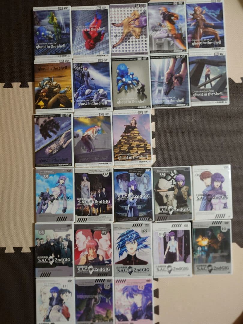 攻殻機動隊 1st　全13巻セット S.A.C. 2nd GIG　全13巻セット