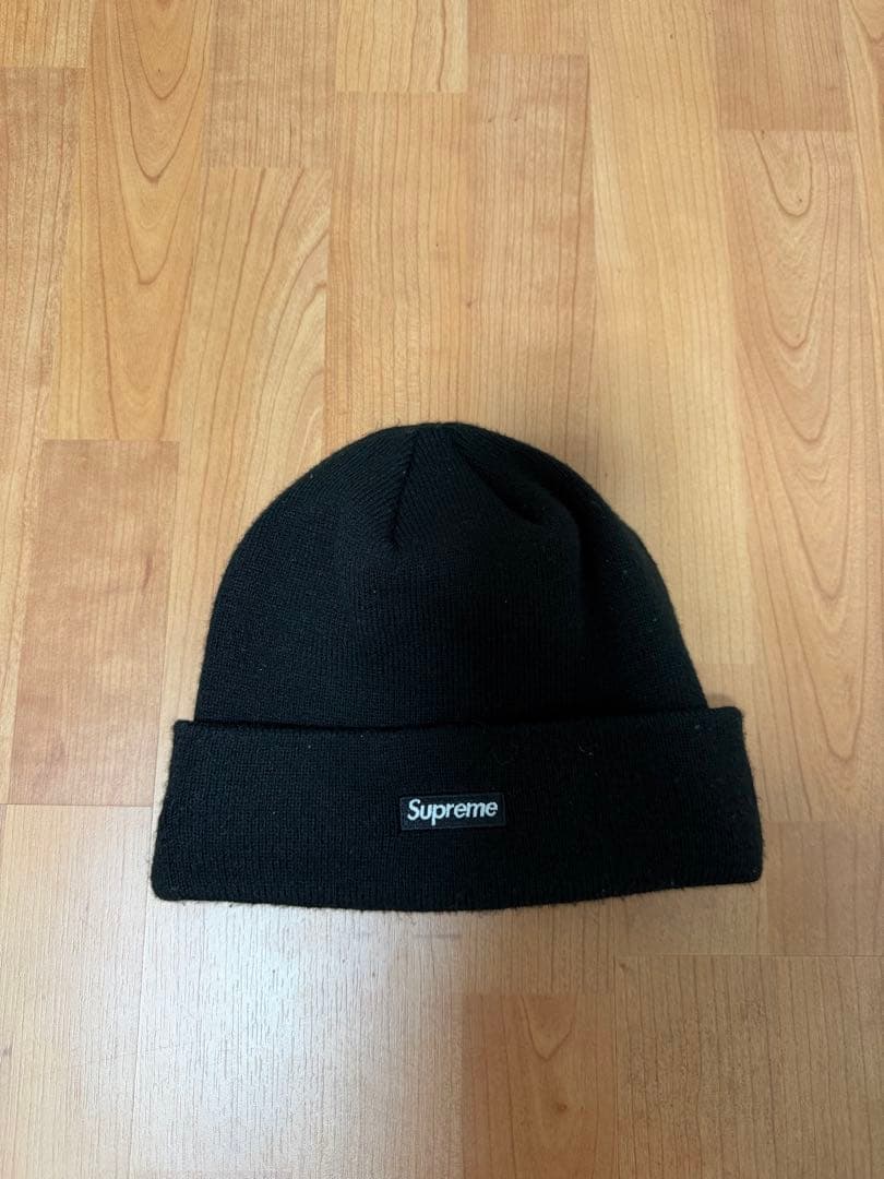 Supreme x New EraデビルSビーニー黒ニット帽