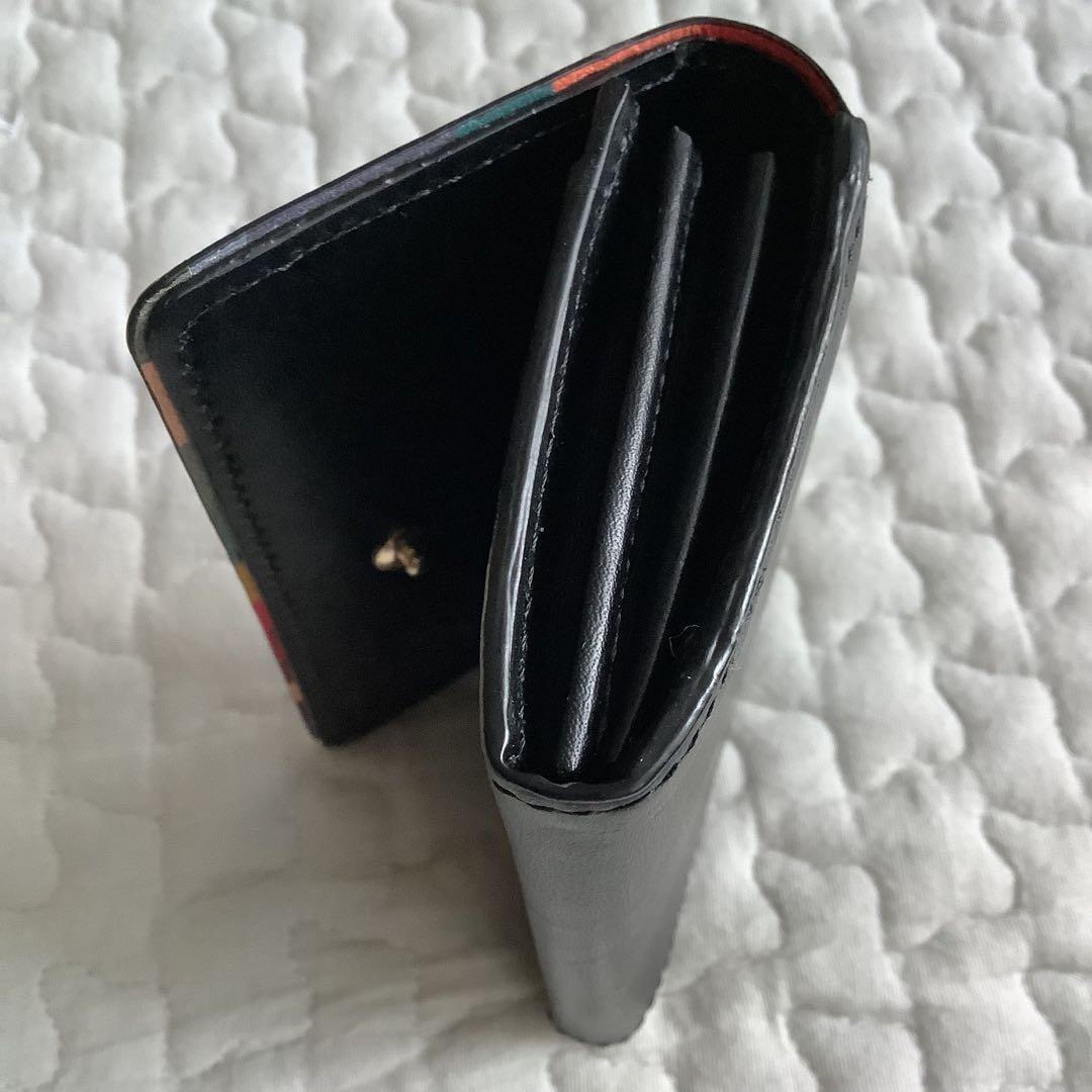 PaulSmith ポールスミス 名刺入 PWD952 黒 スワールT19A