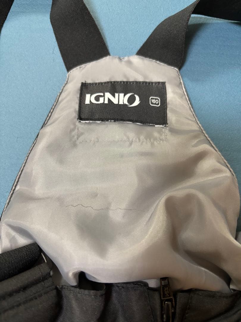 イグニオ　160 スキーウェア　スキーウエア　子供　IGNIO上下セット キッズ