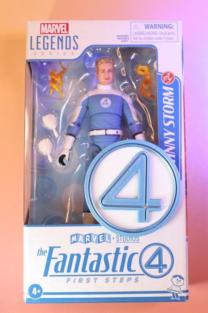 未開封新品ジョニー・ストーム+ファンタスティック4マーク特典付
