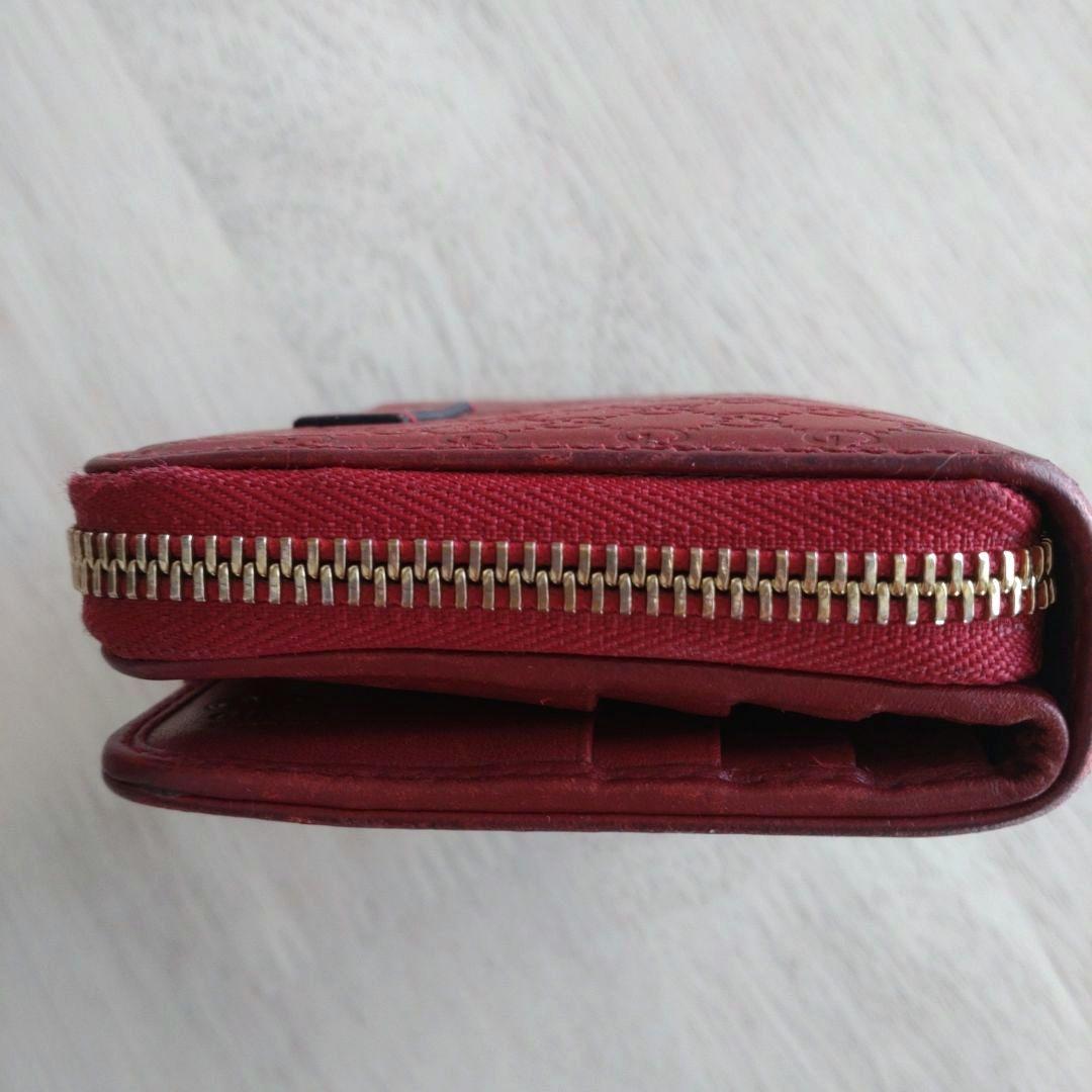 GUCCI コンパクト 二つ折り財布 折り財布 マイクロシマ GG柄