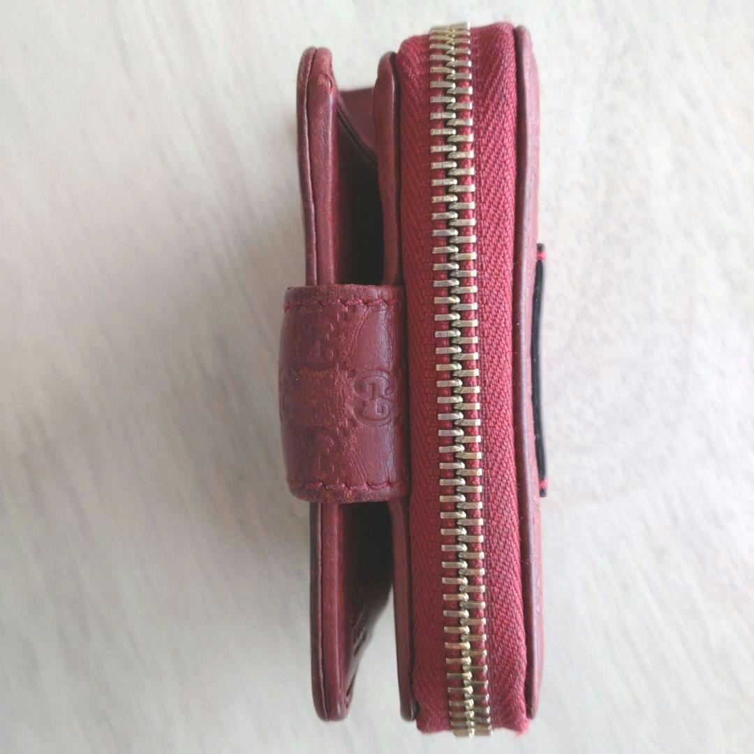 GUCCI コンパクト 二つ折り財布 折り財布 マイクロシマ GG柄