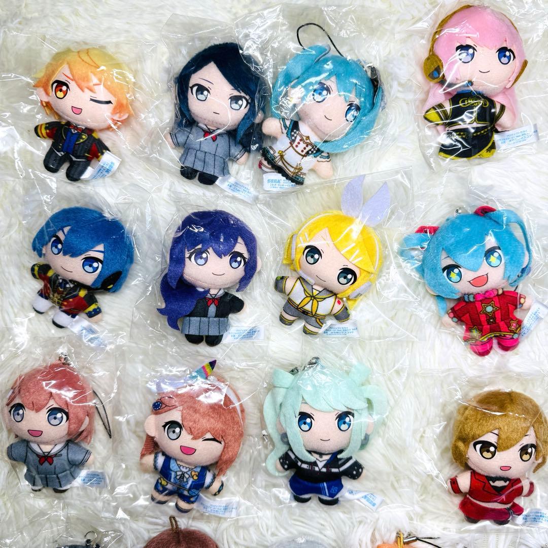 美品 プロセカ 初音ミク セガラッキーくじ ぷちぬい マスコット まとめ