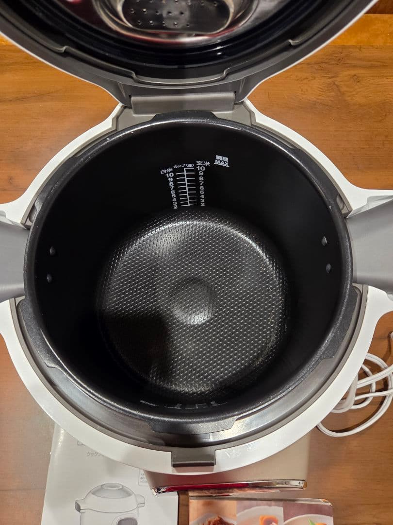 T-fal 電気圧力鍋 Cook4me Express ホワイト 6.0L