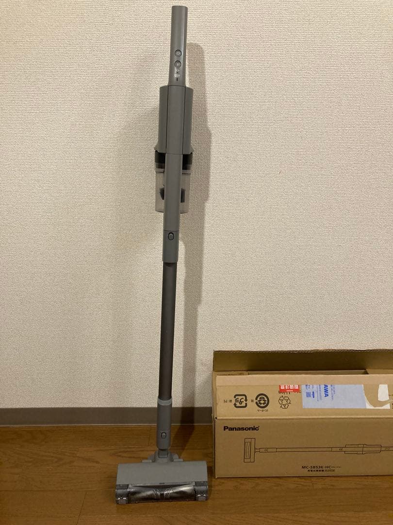林檎★ パナソニックMC-SB53K　コードレススティック掃除機