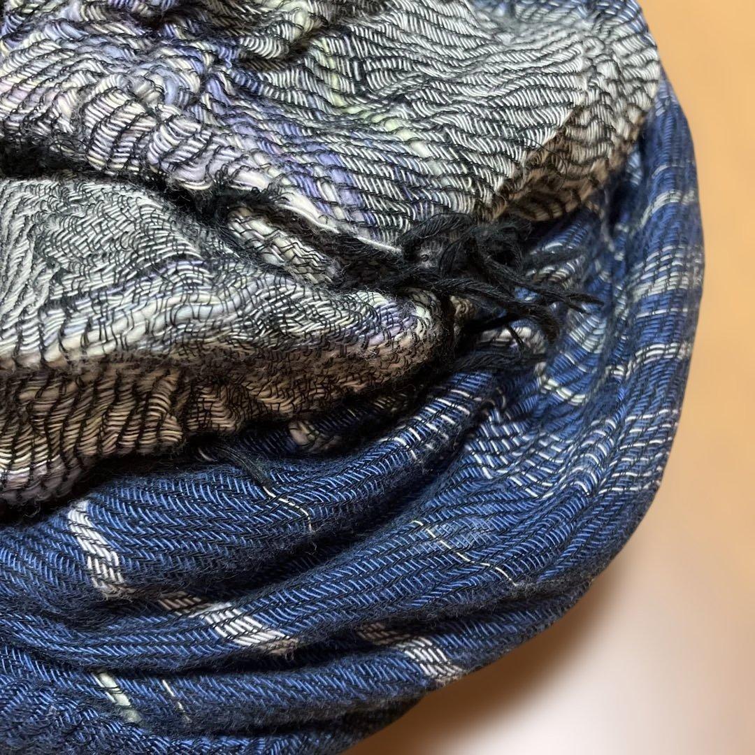 タマキニイメ tamaki niime roots shawl big コットン