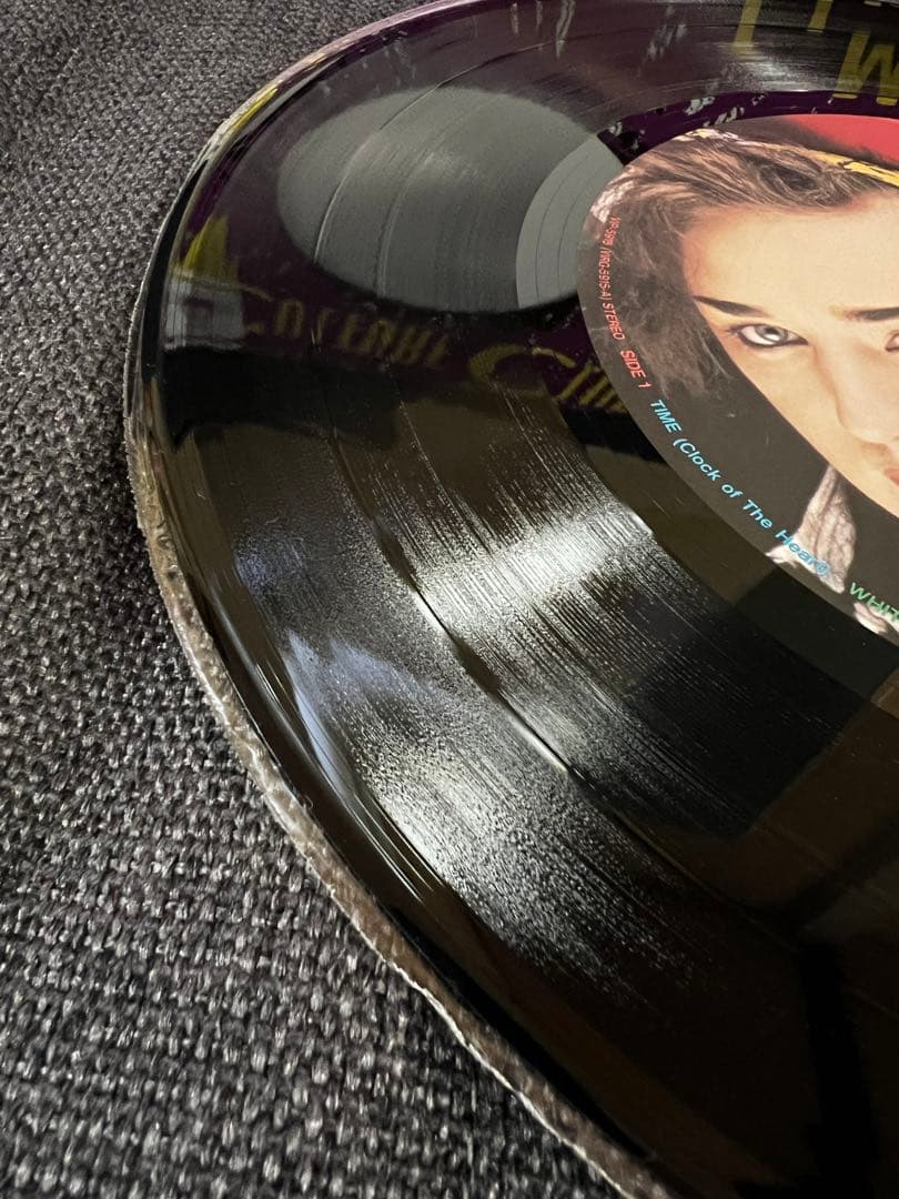 CULTURE CLUB TIME 帯付　ピクチャーLP 洋楽レコード美盤