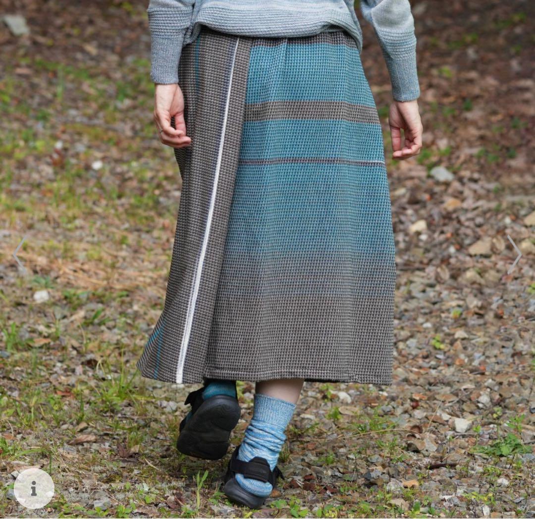 ꕤ新品ꕤtamaki niime ポワンスカート　wool ピンク系