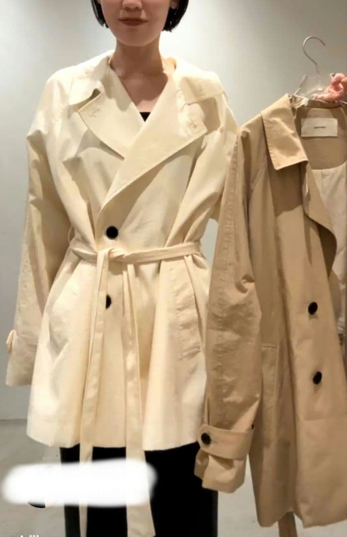 (新品タグ付き)TODAYFUL Spring Short Trench　36