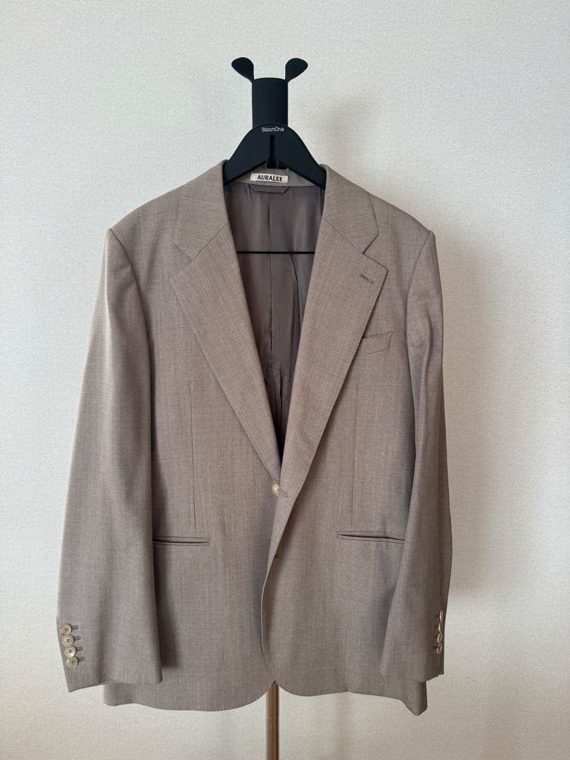 auralee WOOL TROPICAL JACKET　セットアップ