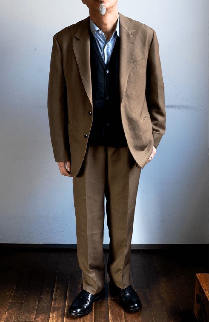 HEUGN（ユーゲン） STEVE ウールリネン2Bジャケット JACKET