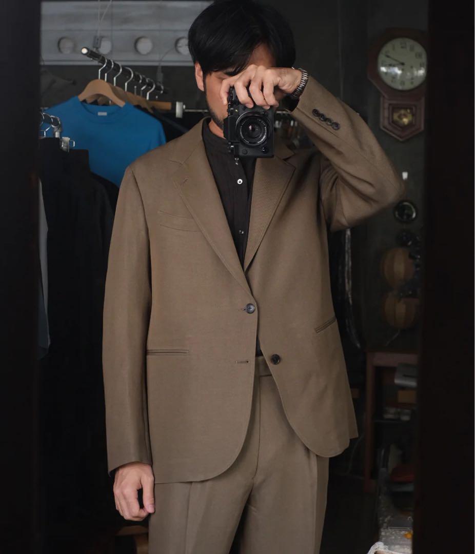HEUGN（ユーゲン） STEVE ウールリネン2Bジャケット JACKET