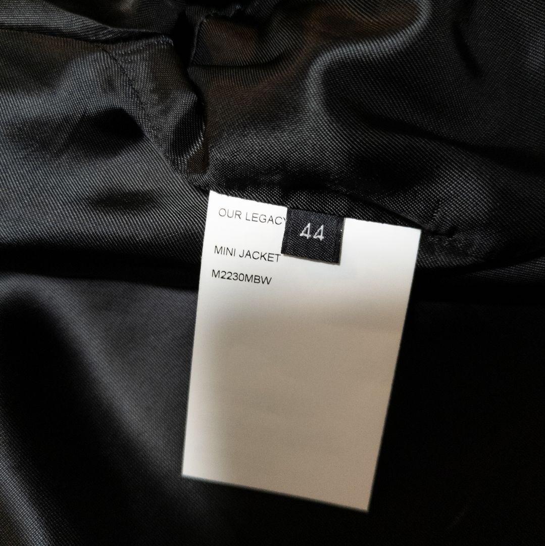 Our Legacy Mini Jacket size44 ブラック