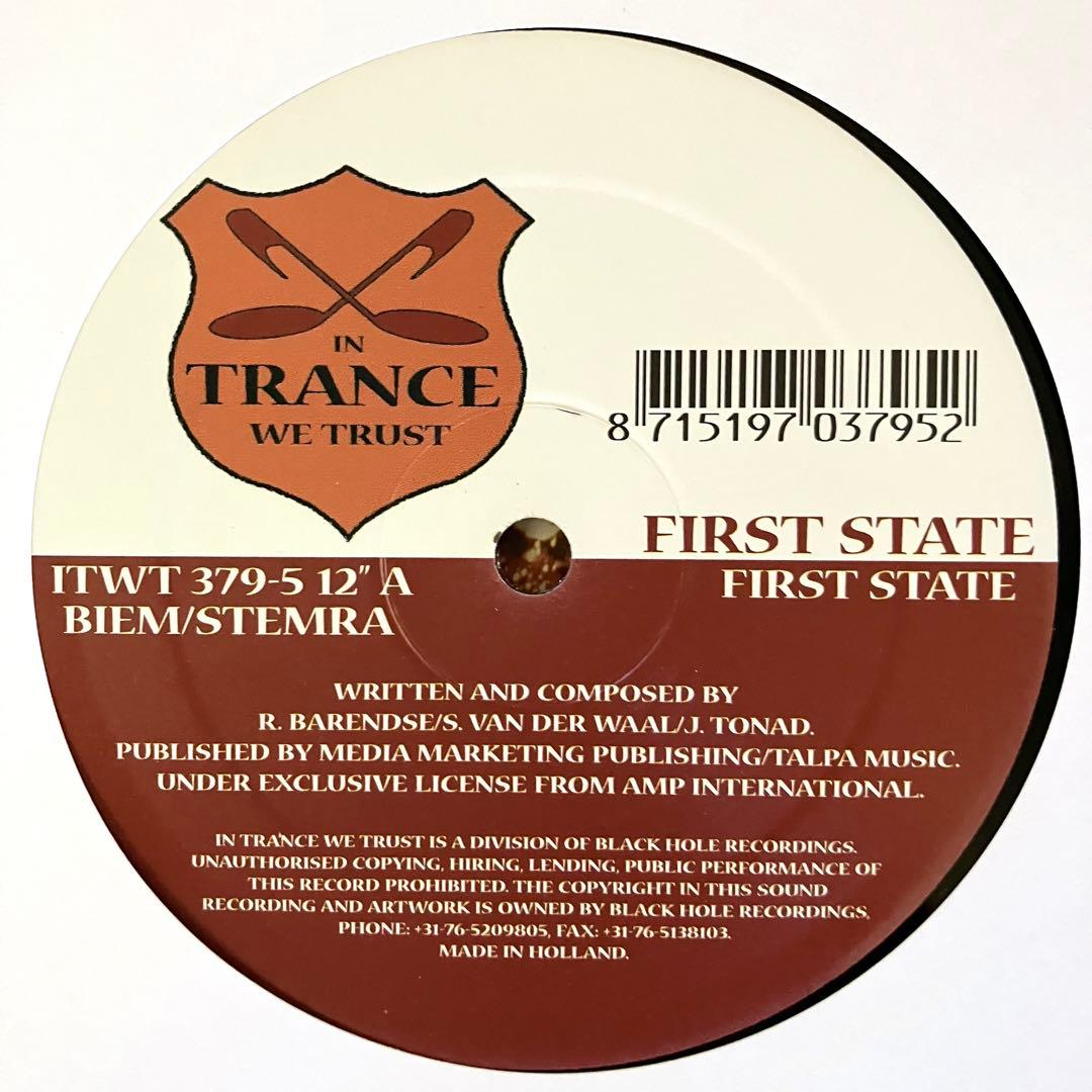 洋楽 First State - First State / Sacred VINYL